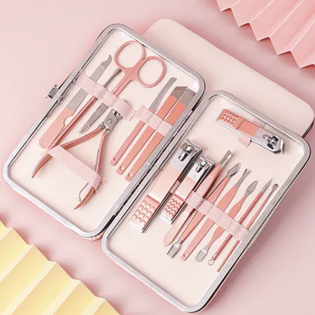 ชุดแต่งเล็บ เครื่องมือตกแต่งเล็บ Set 16 pcs.